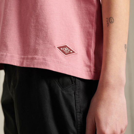 Superdry Γυναικεία κοντομάνικη μπλούζα